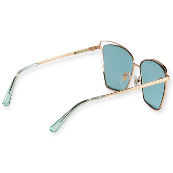 Diff Eyewear Accessories Diff Becky Ill Sunglasses Gold Frame